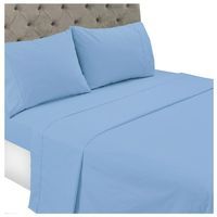 Juego de Sabanas 144 Hilos Lisa Indigo 1,5 Plazas