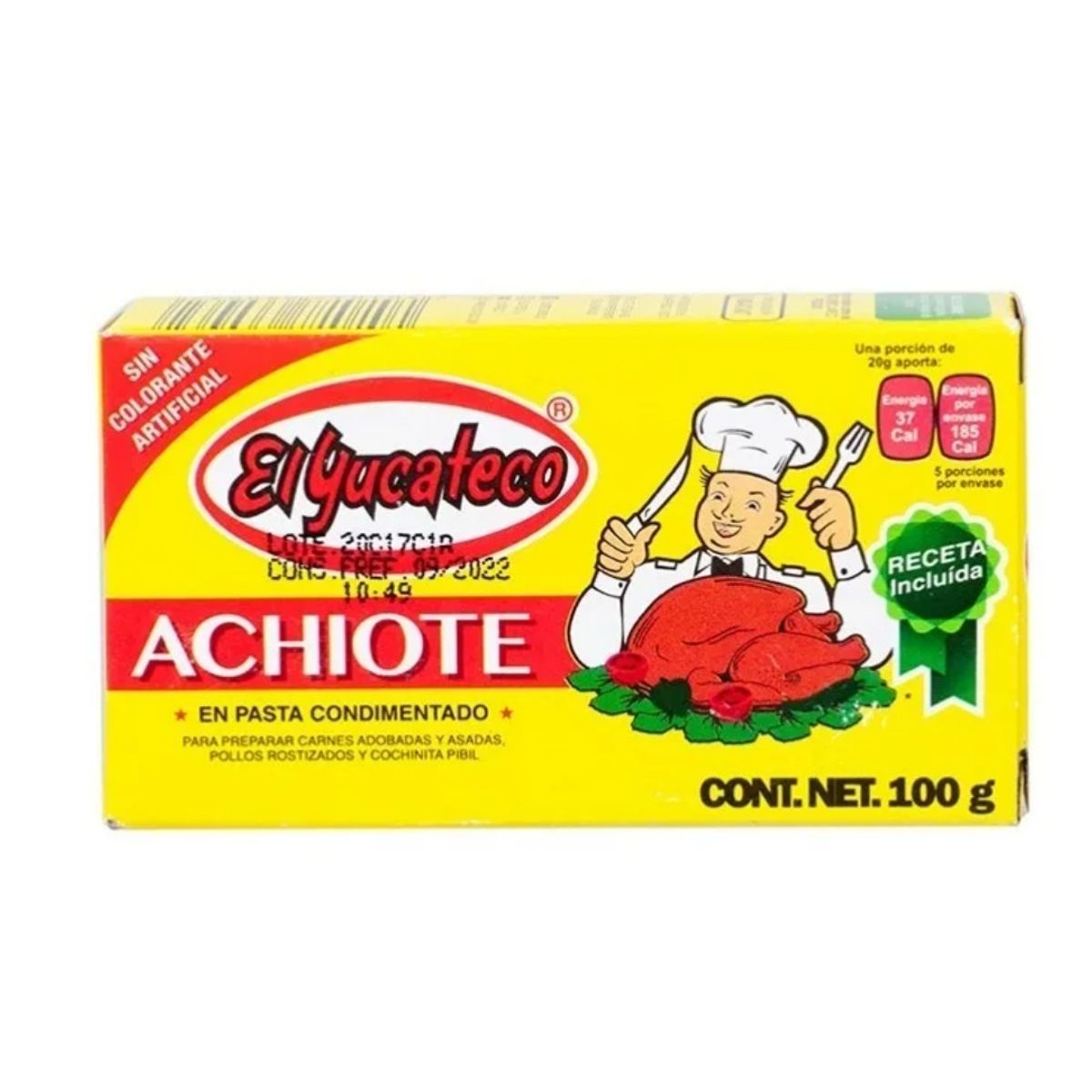 EL YUCATECO - Achiote En Pasta El Yucateco 100 Gr