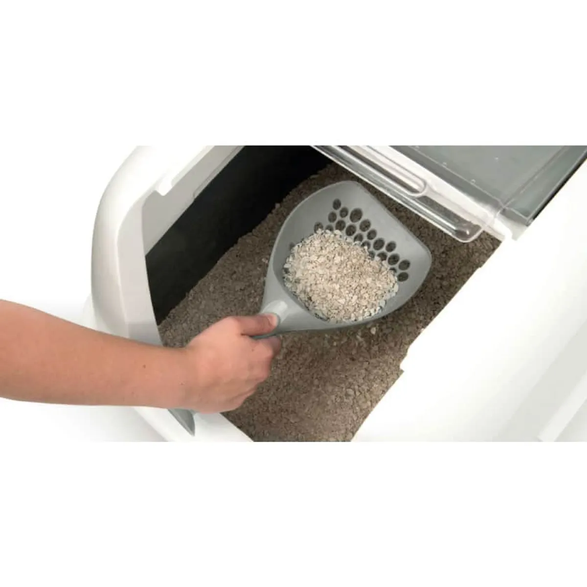 CATIT - Pala Arena Sanitaria Catit Granulos Color Gris