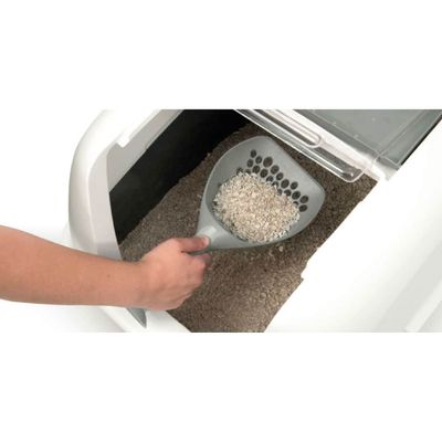 Imagen 2 del producto Pala Arena Sanitaria Granulos Color Negro