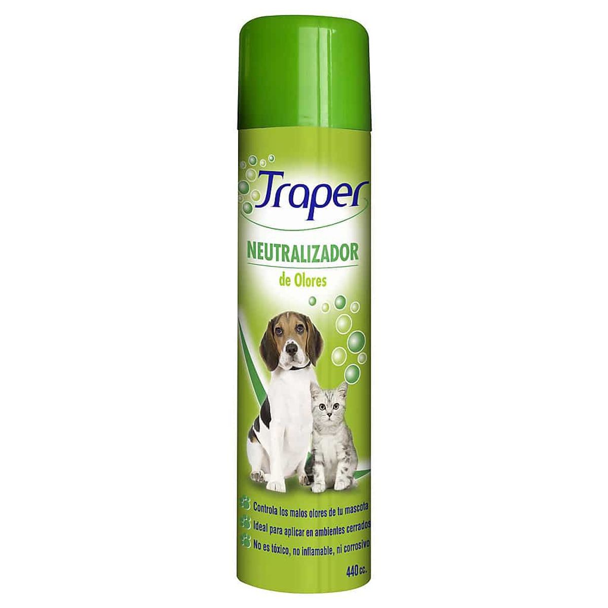 TRAPER - Spray Neutralizador de Olores Mascotas Traper 440cc