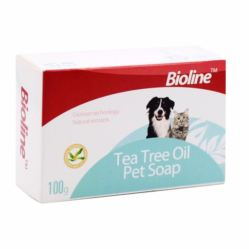 BIOLINE - Bioline Jabon en Barra con Extracto Arbol de Te, 100grs