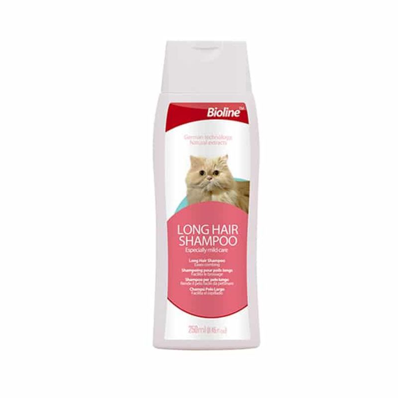 BIOLINE - Bioline Shampoo Gato Pelo Largo, 250ml.