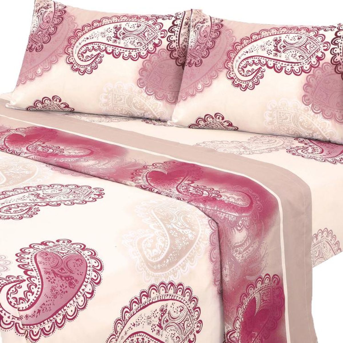 MALLORCA - Juego de Sabanas 144 Hilos King Vilafranca Burdeo