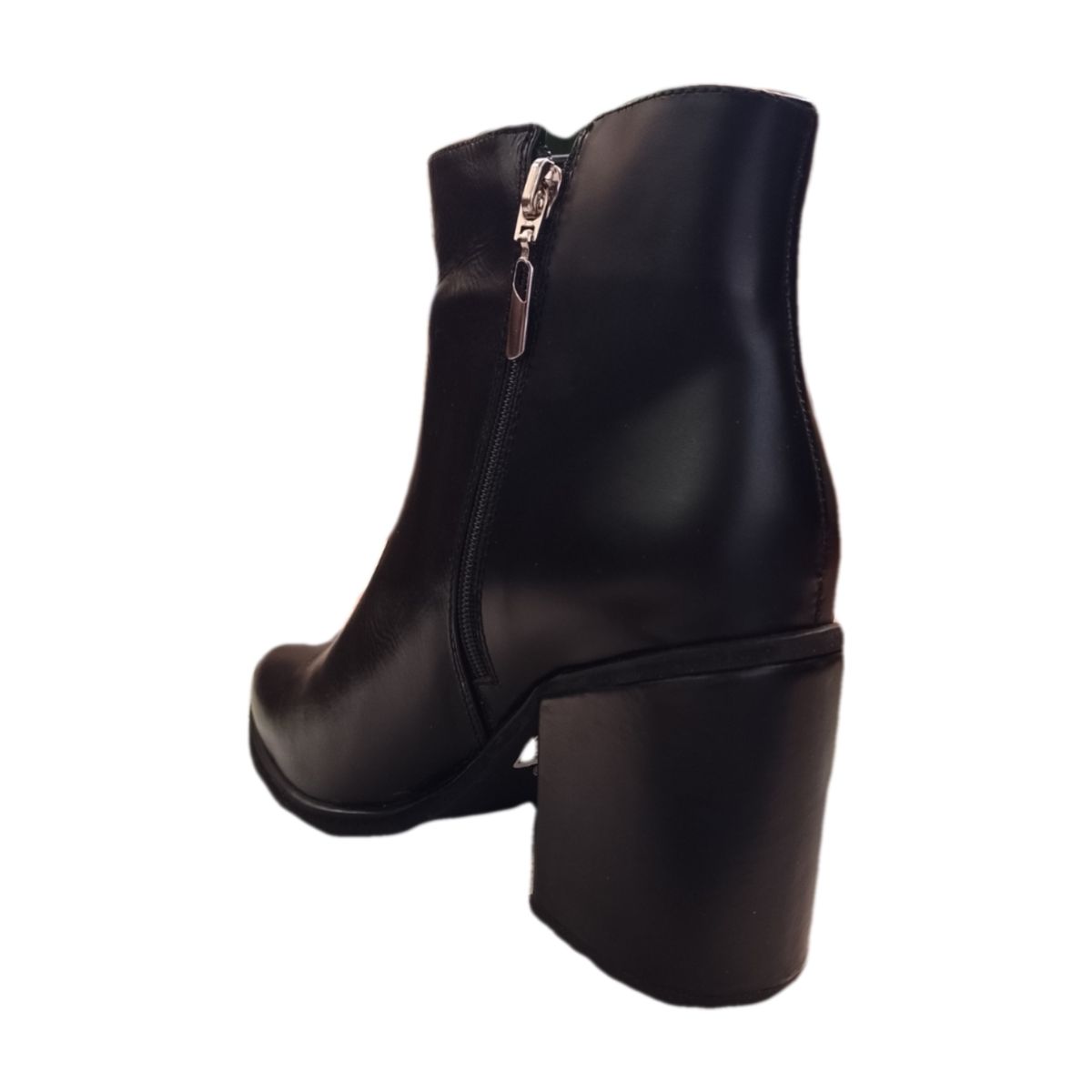 TAKONES Y ZAPATOS - Botin Mujer Cuero   Kosáro  Napolitano Victoria - Negro
