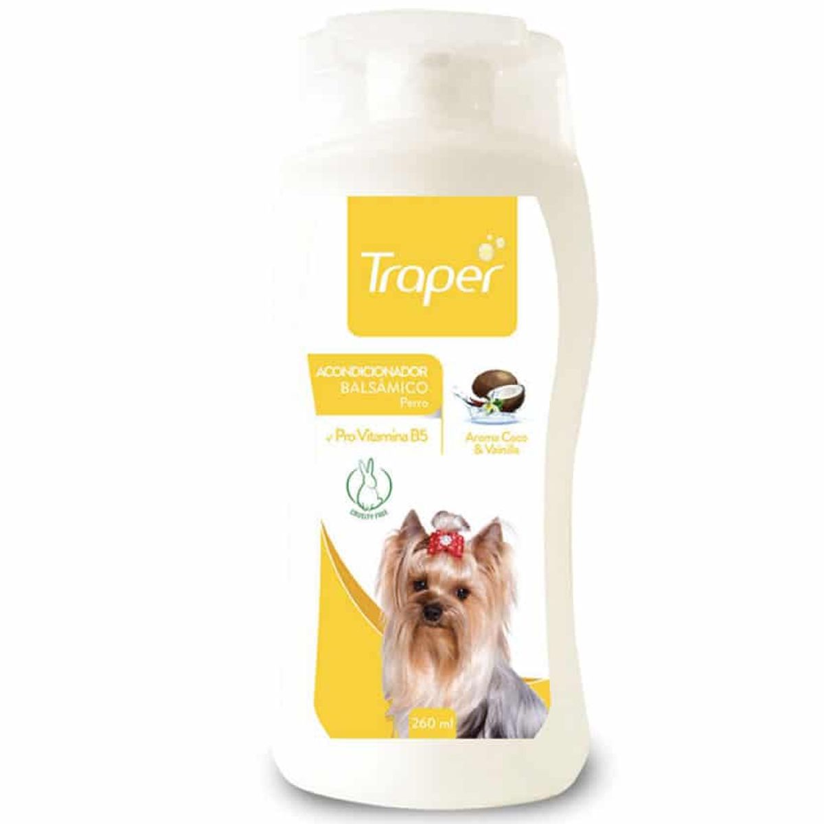 TRAPER - Acondicionador Balsámico Traper Perro, 260ml