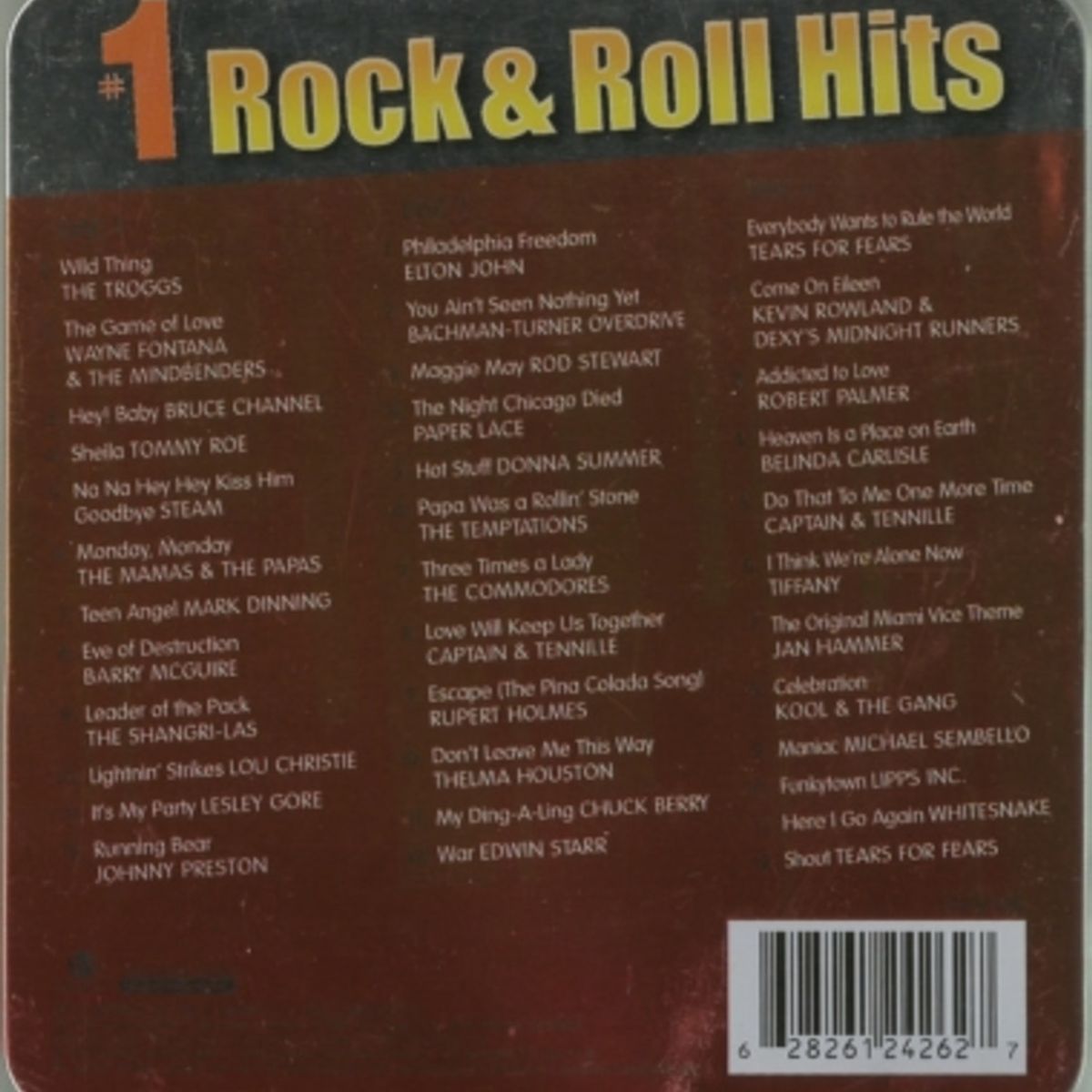 HITWAY MUSIC - 1 ROCK ROLL HITS - VARIOS (3CD) - CD HITWAY MUSIC