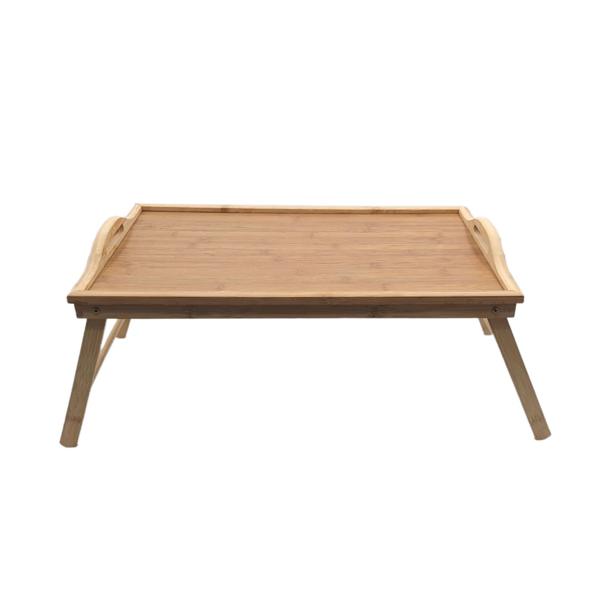 GENERICO - Mesa Para Servir Madera Plegable Comida 30x50x22Cm