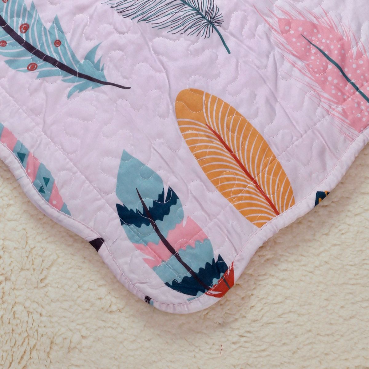 MALLORCA - Quilt Sherpa Plumas Superking