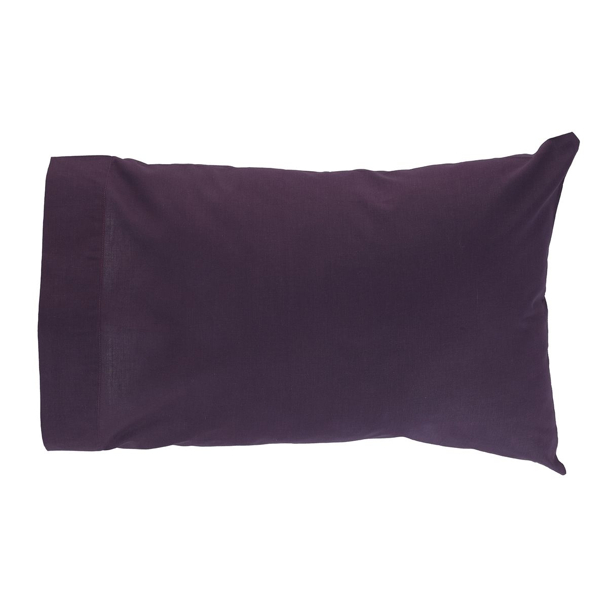 SUEÑO BLANCO - JUEGO DE SABANAS  LISO 2 PLAZA  MORADO OSCURO