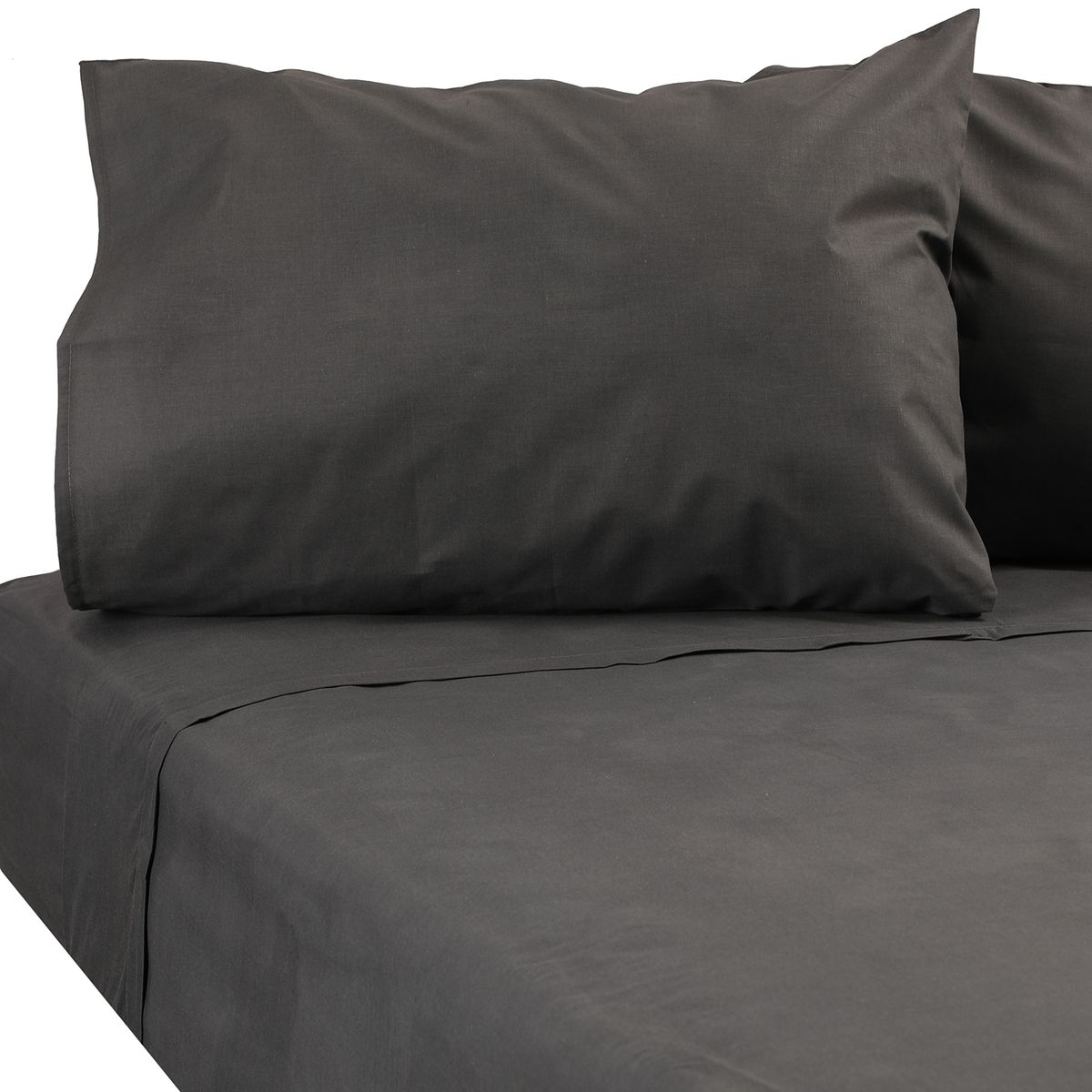 SUEÑO BLANCO - JUEGO DE SABANAS  2 PLAZA GRIS