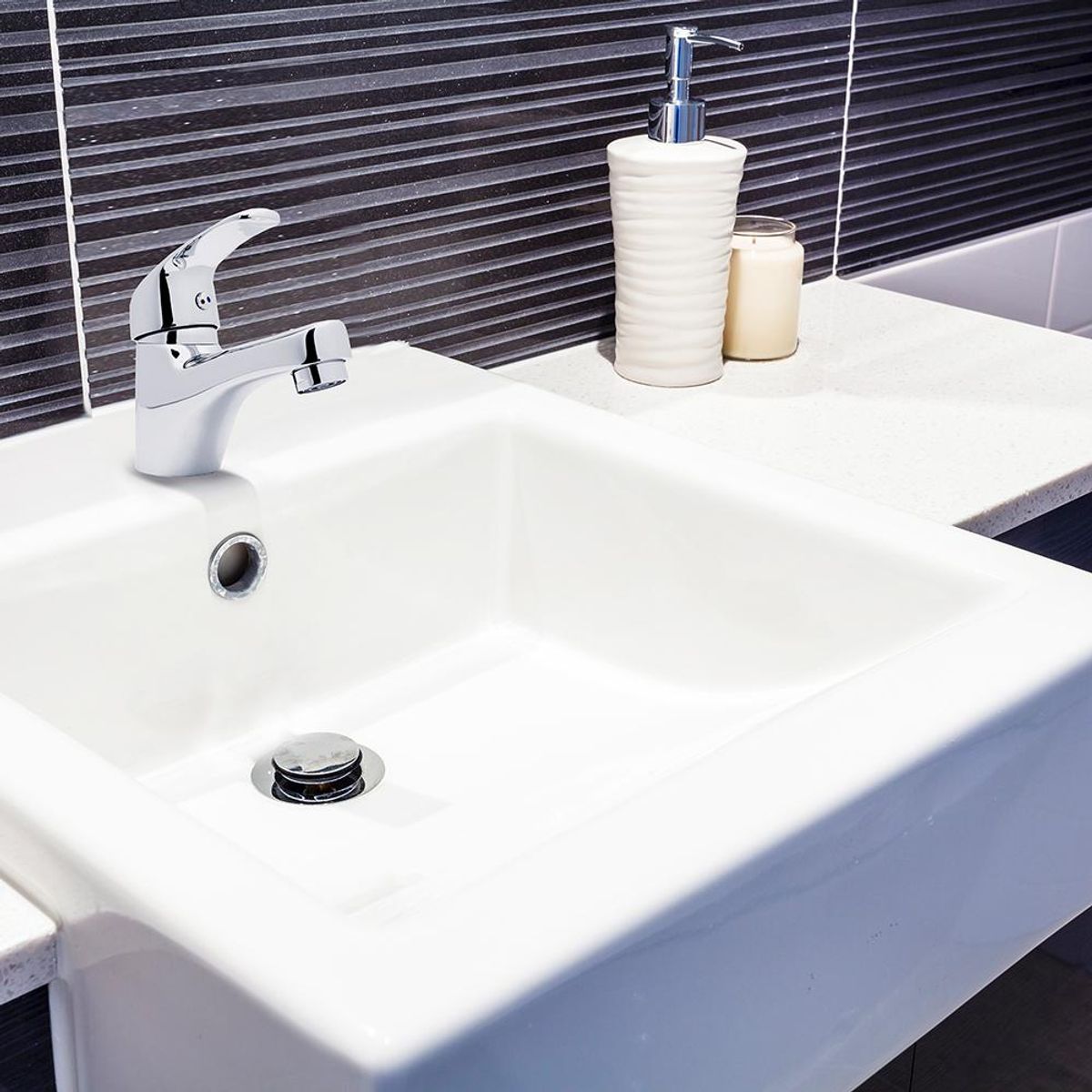 STRETTO - Monomando Lavamanos New Standard Cromo