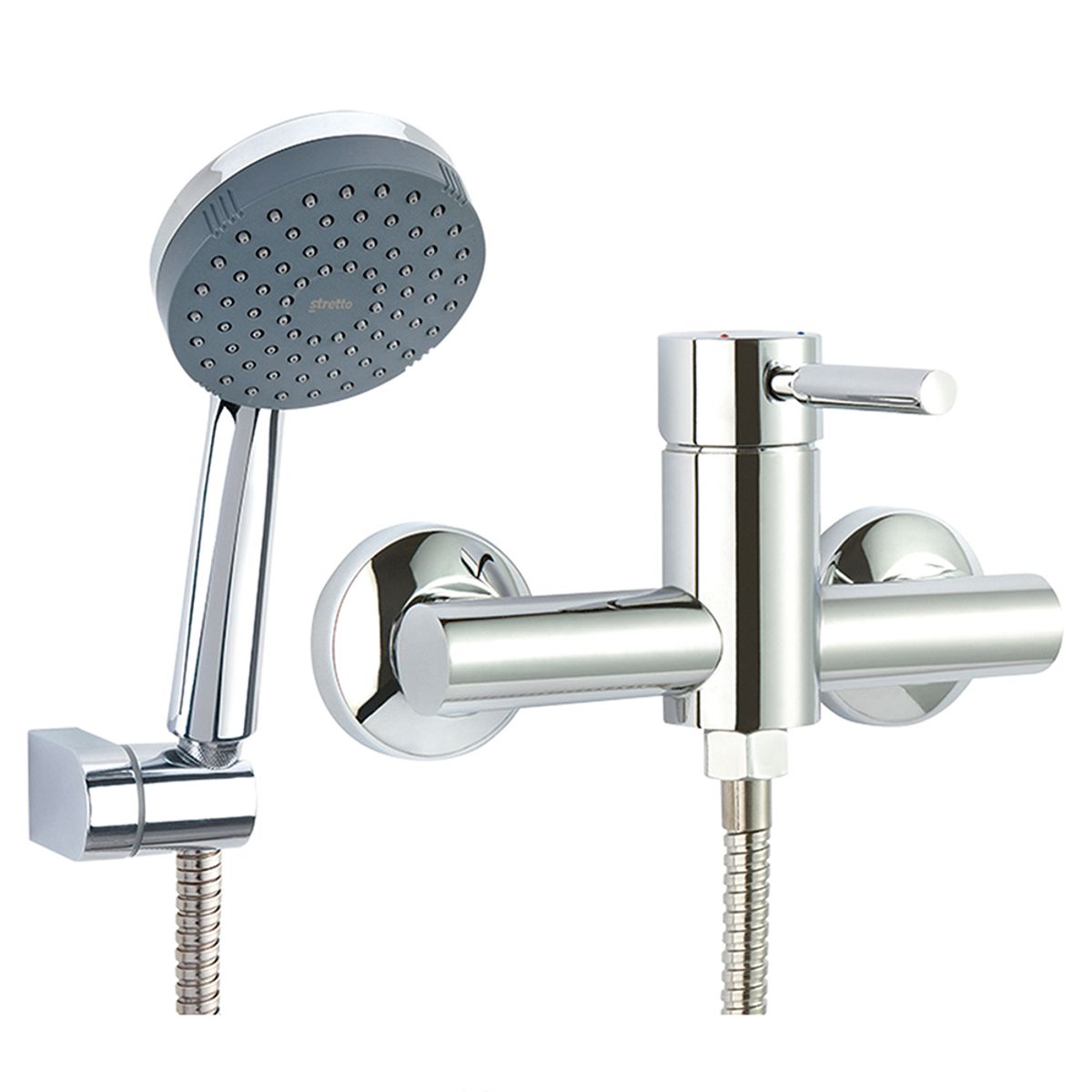 STRETTO - Monomando Ducha Oz Cromo