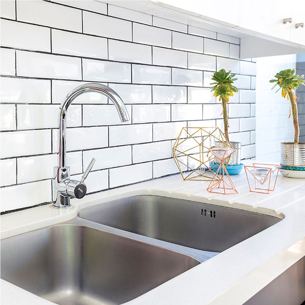 STRETTO - Monomando Lavaplatos Oz Cromo