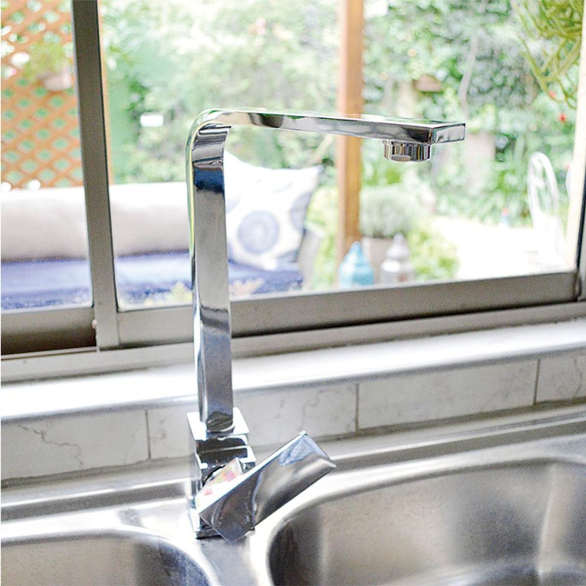 STRETTO - Monomando Lavaplatos Taff Cromo