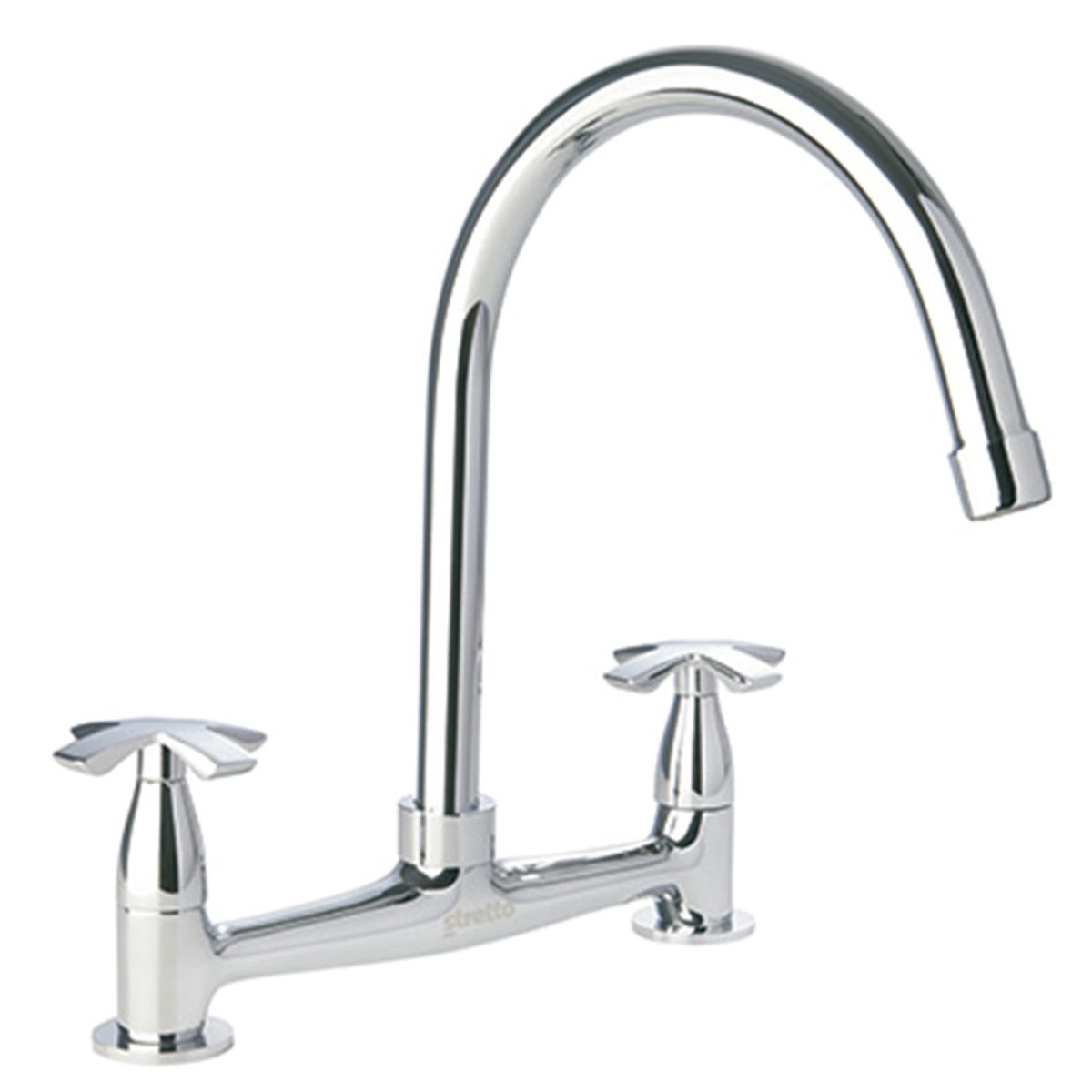 STRETTO - Combinación Lavaplatos 8" Lotta Cromo