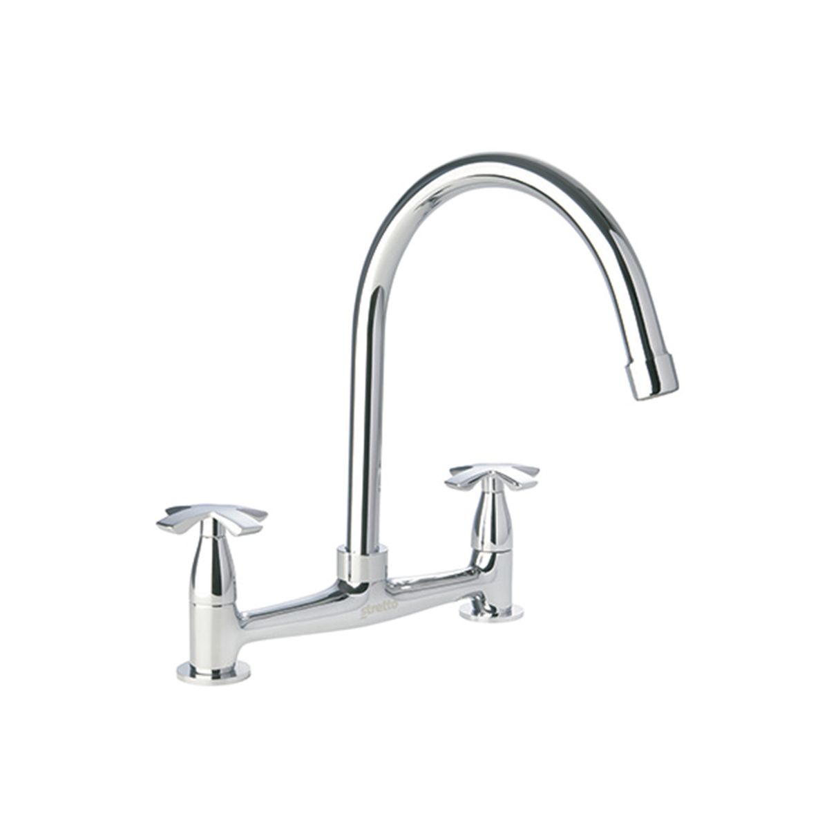 STRETTO - Combinación Lavaplatos 8" Lotta Cromo