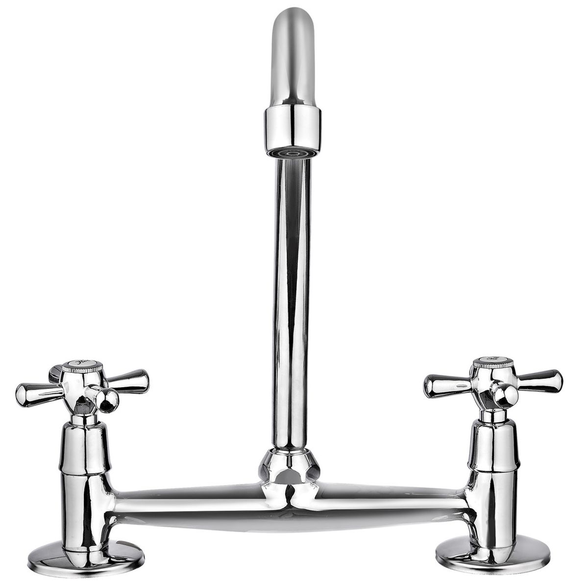 STRETTO - Combinación Lavaplatos 8" Mossini Cruz Cromo