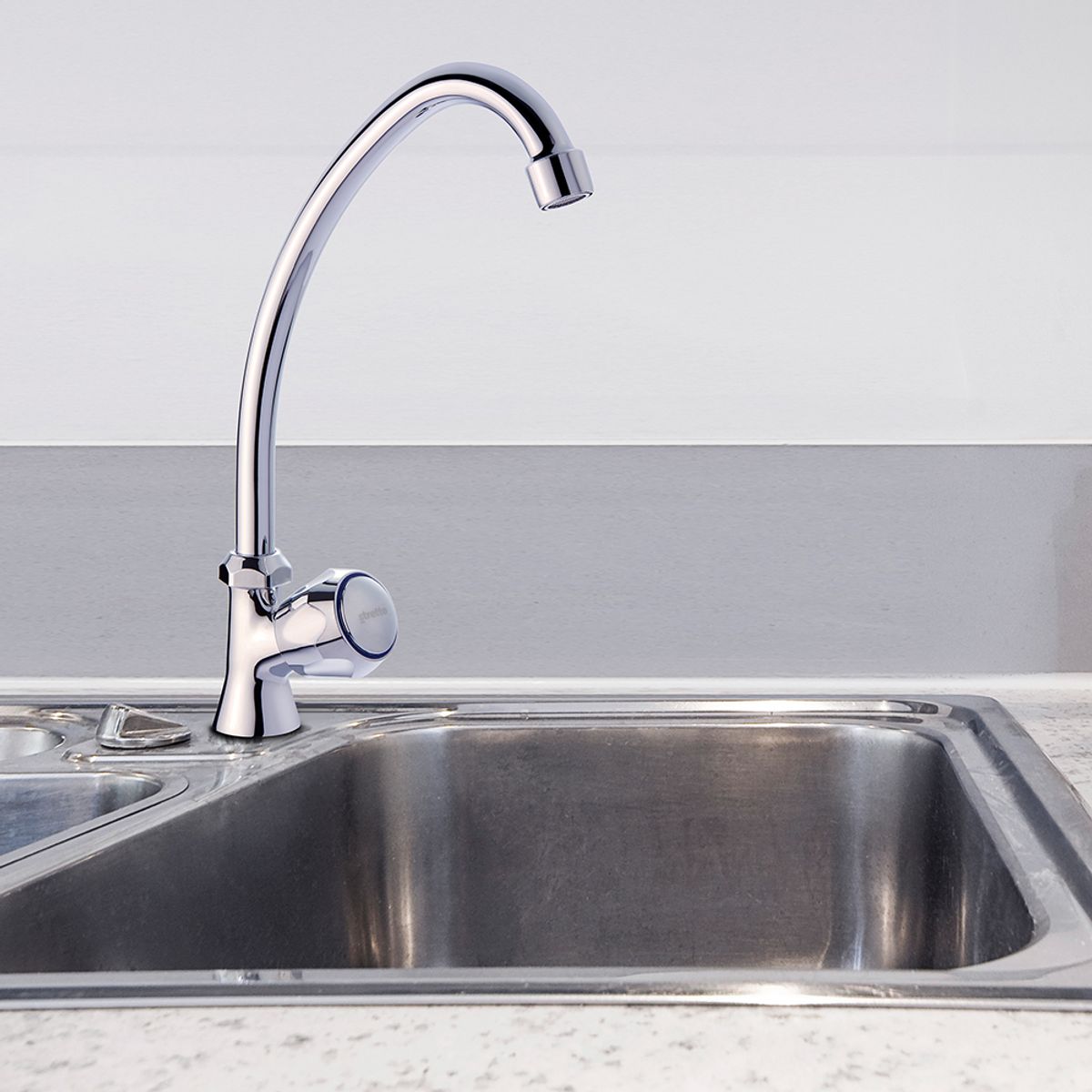 STRETTO - Llave Lavaplatos Mossini Metal Cromo