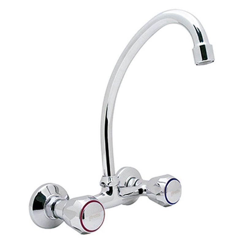 STRETTO - Combinación Lavaplato 6 pared Mossini Metal