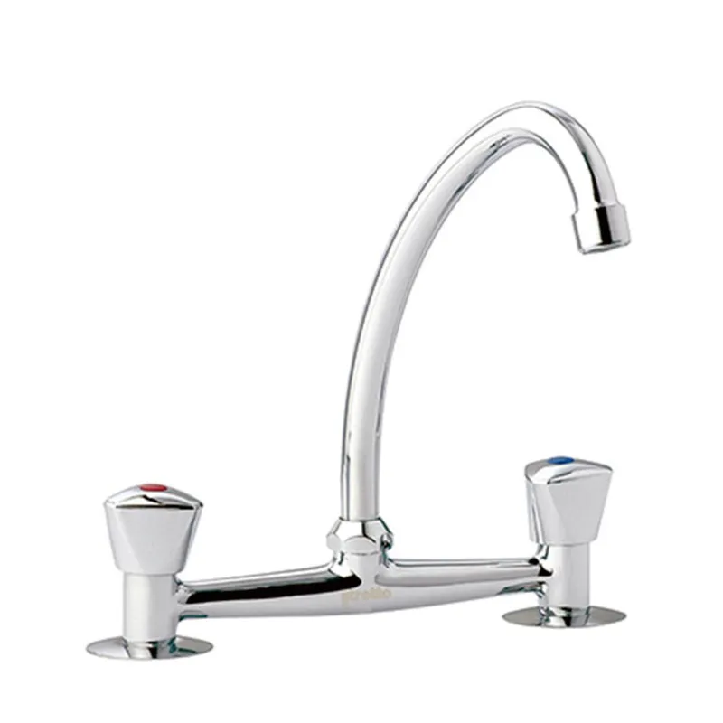 STRETTO - Combinación Lavaplatos 8" Tévere Cromo