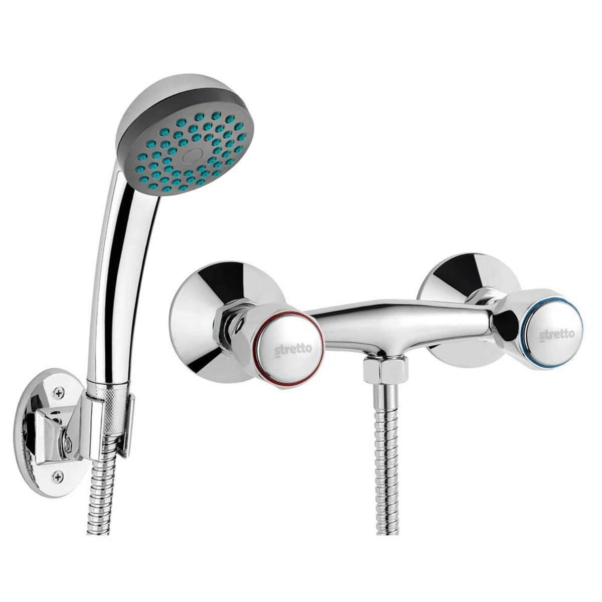 STRETTO - Combinación Ducha Mossini Metal Cromo