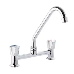 PMB - Combinación Lavaplatos 8" Arizona Cromo