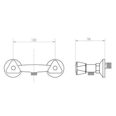 Imagen 2 del producto Combinación Ducha Miami Cromo