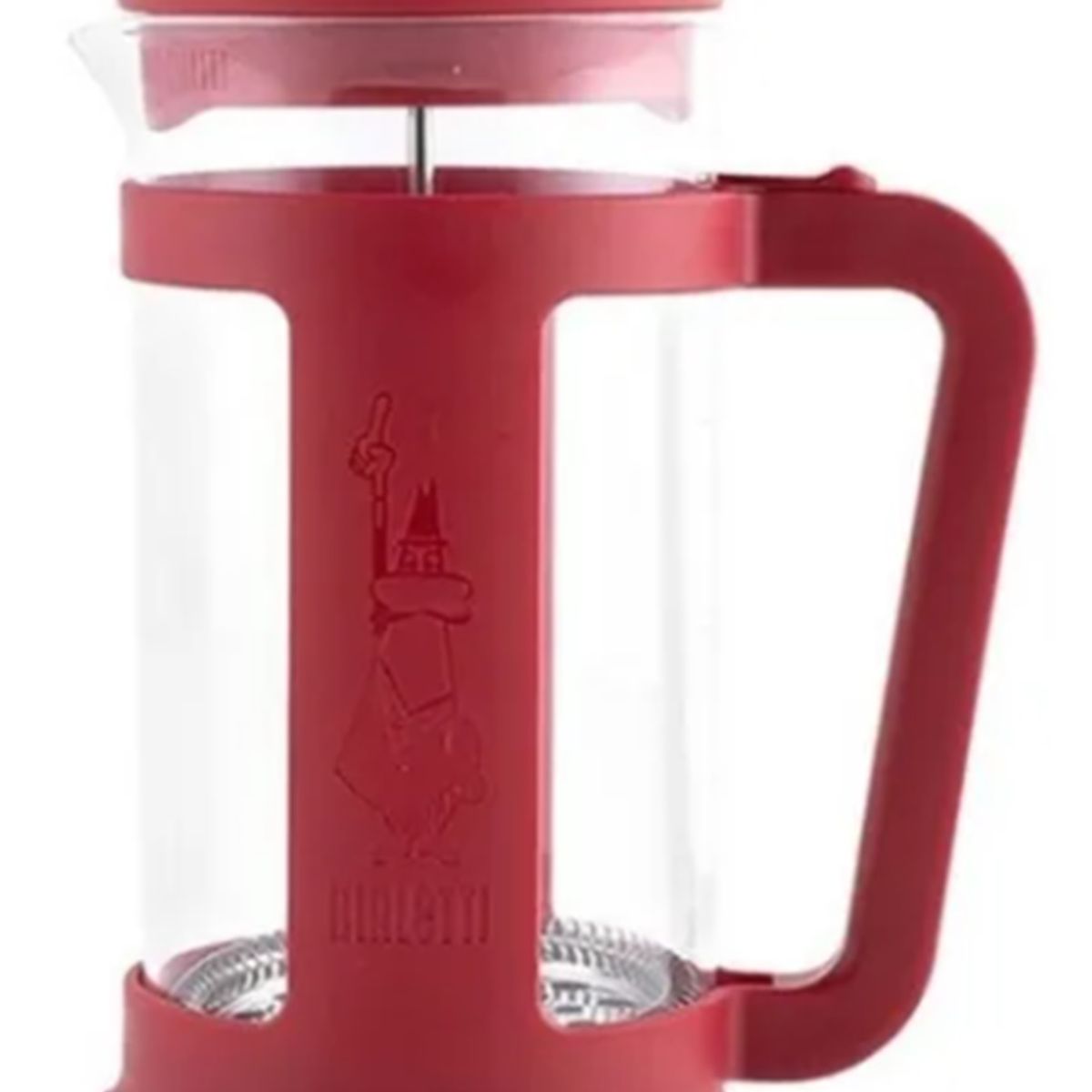 BIALETTI - Cafetera Prensa Francesa Bialetti Smart 1 litro capacidad Roja