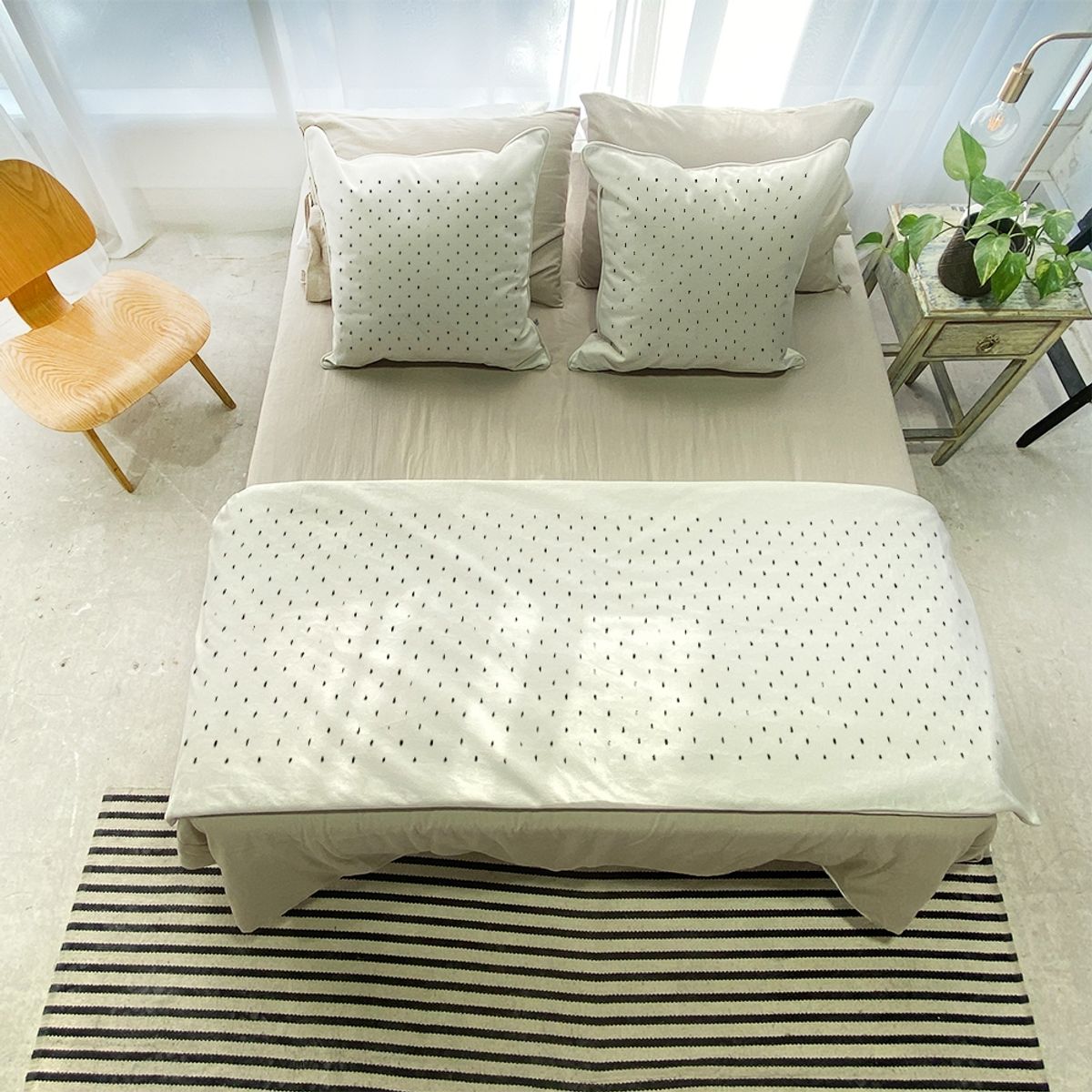 TUYO PRINT - Cojín Dots 60x60 Tuyo Print