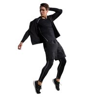 Primera Capa Calza Y Polera - Algodon Fibra Natural Conjunto De Hombre