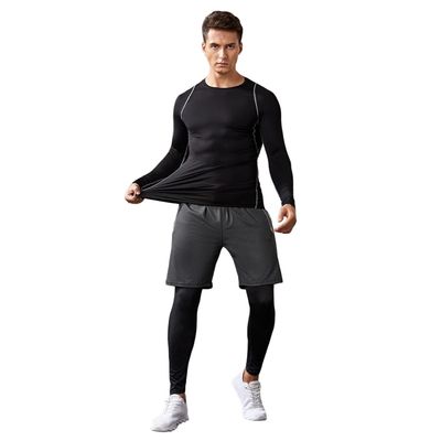 Imagen 2 del producto Primera Capa Calza Y Polera - Algodon Fibra Natural Conjunto De Hombre