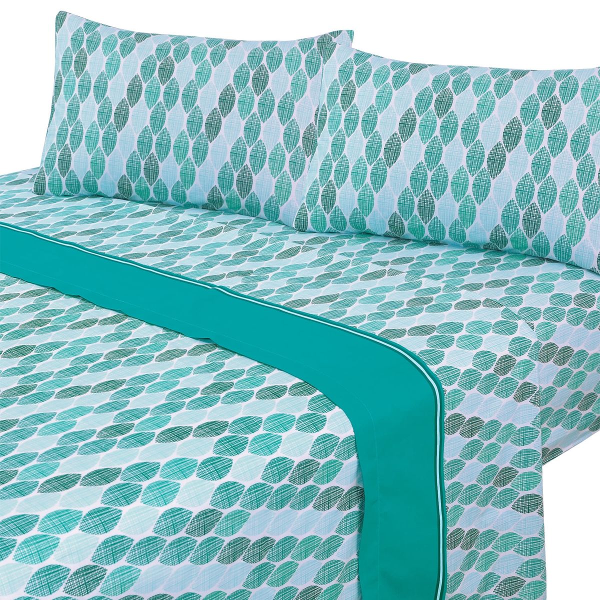 MALLORCA - Juegos de Sabanas T144 Superking Sidney Turquesa