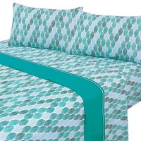 Juegos de Sabanas 144 Hilos Superking Sidney Turquesa