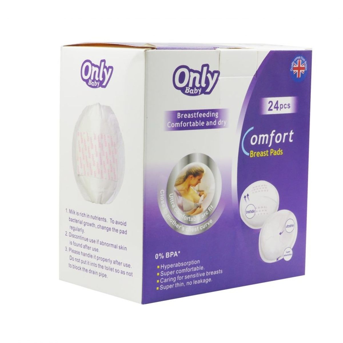 ONLY BABY - Pack 24 Protector Mamarios de Lactancia A-75