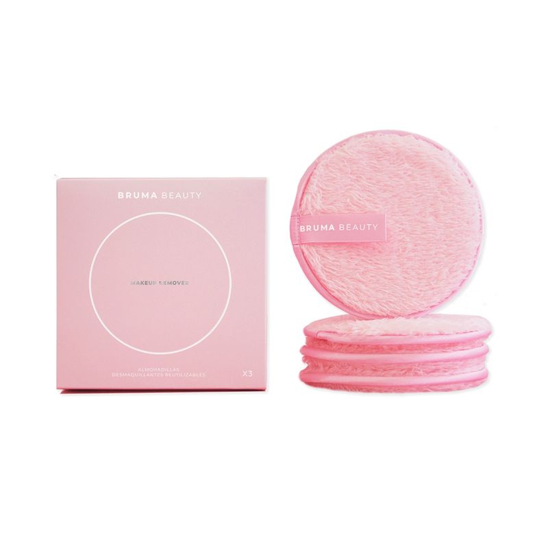 BRUMA BEAUTY - Set de 3 almohadillas desmaquillantes