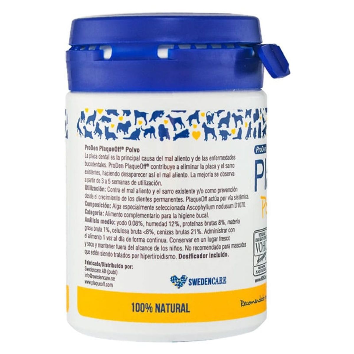 GENERICO - Polvo Removedor de Sarro PlaqueOff para Perros, 40Grs