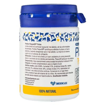 Imagen 2 del producto Polvo Removedor de Sarro PlaqueOff para Perros, 40Grs