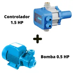 CONNOR - Bomba Agua Periferica 0.5 Hp + Controlador 1.5 Hp - (Koslan)