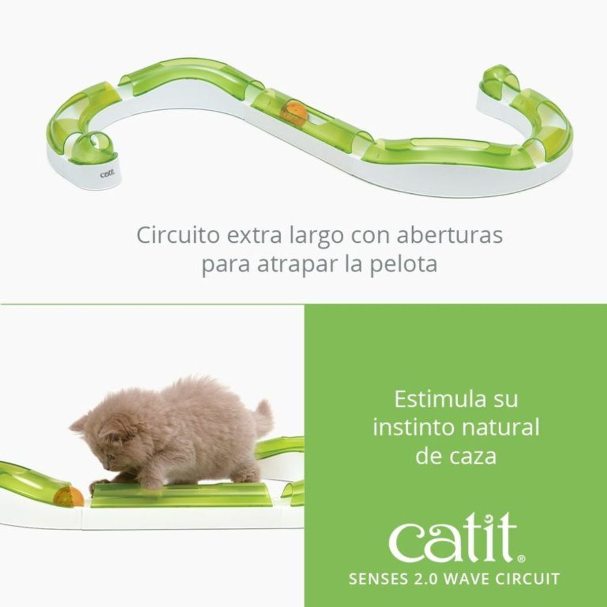 CATIT - Juguete Interactivo Catit Wave Circuit Para Gato