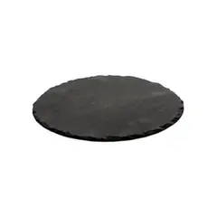 UTOPIA - Tabla Piedra Pizarra Redondo 25cm Cocina decoracion