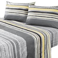 Juego de Sabanas 144 Hilos Superking Karachi Grey