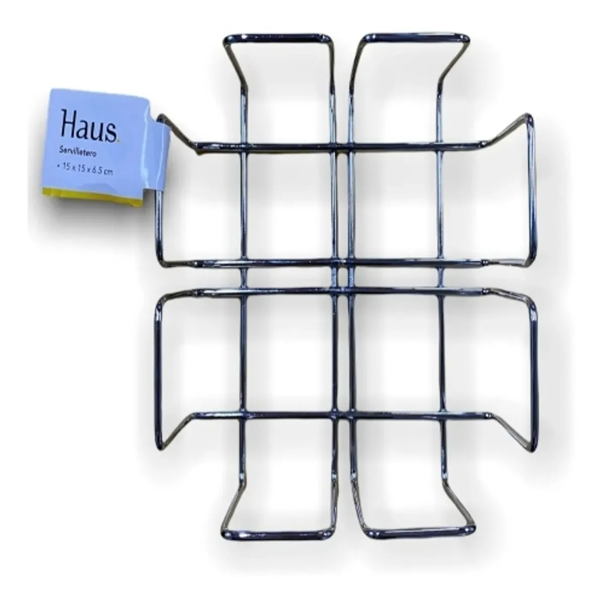 GENERICO - Servilletero Acero Inoxidable Haus - S4096