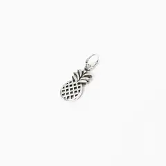 GENERICO - Aros Mujer Colgante Aros Piña 25 mm Plata Philippa Joyas