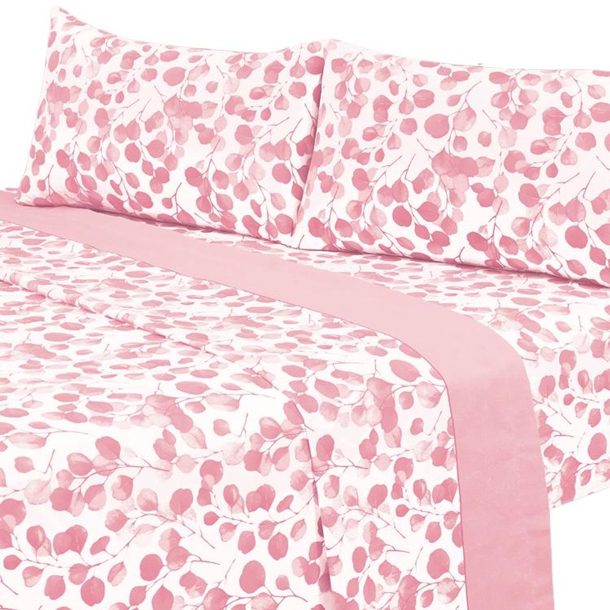 MALLORCA - Juego de Sabanas 144 Hilos Superking Fiama Palo Rosa