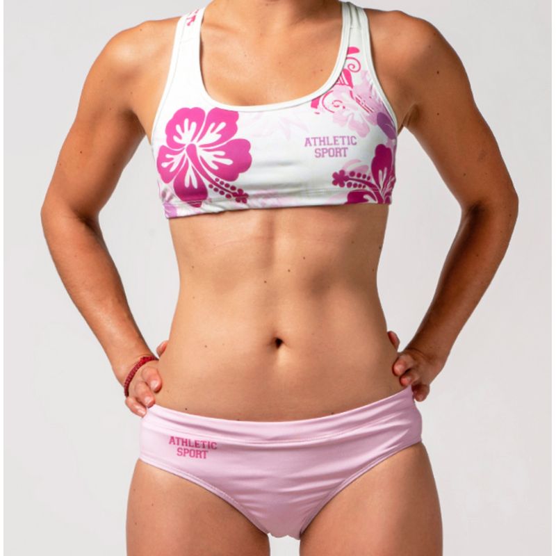 ATHLETIC SPORT - Zukini blanco rosado