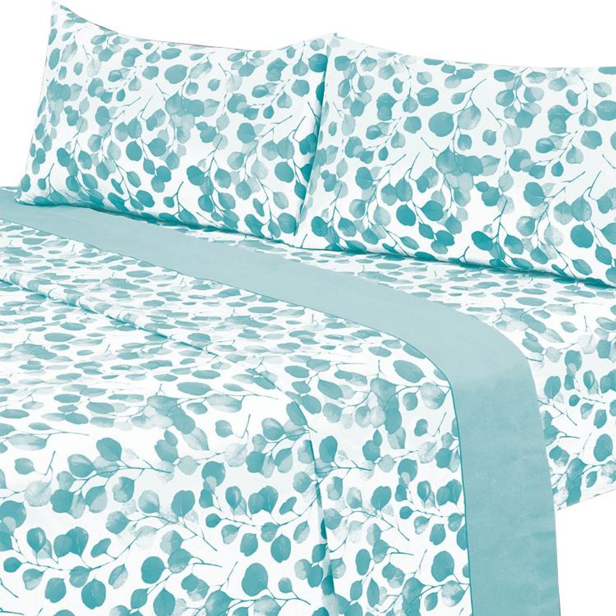 MALLORCA - Juego de Sabanas 144 Hilos 1,5 Plazas Fiama Aqua