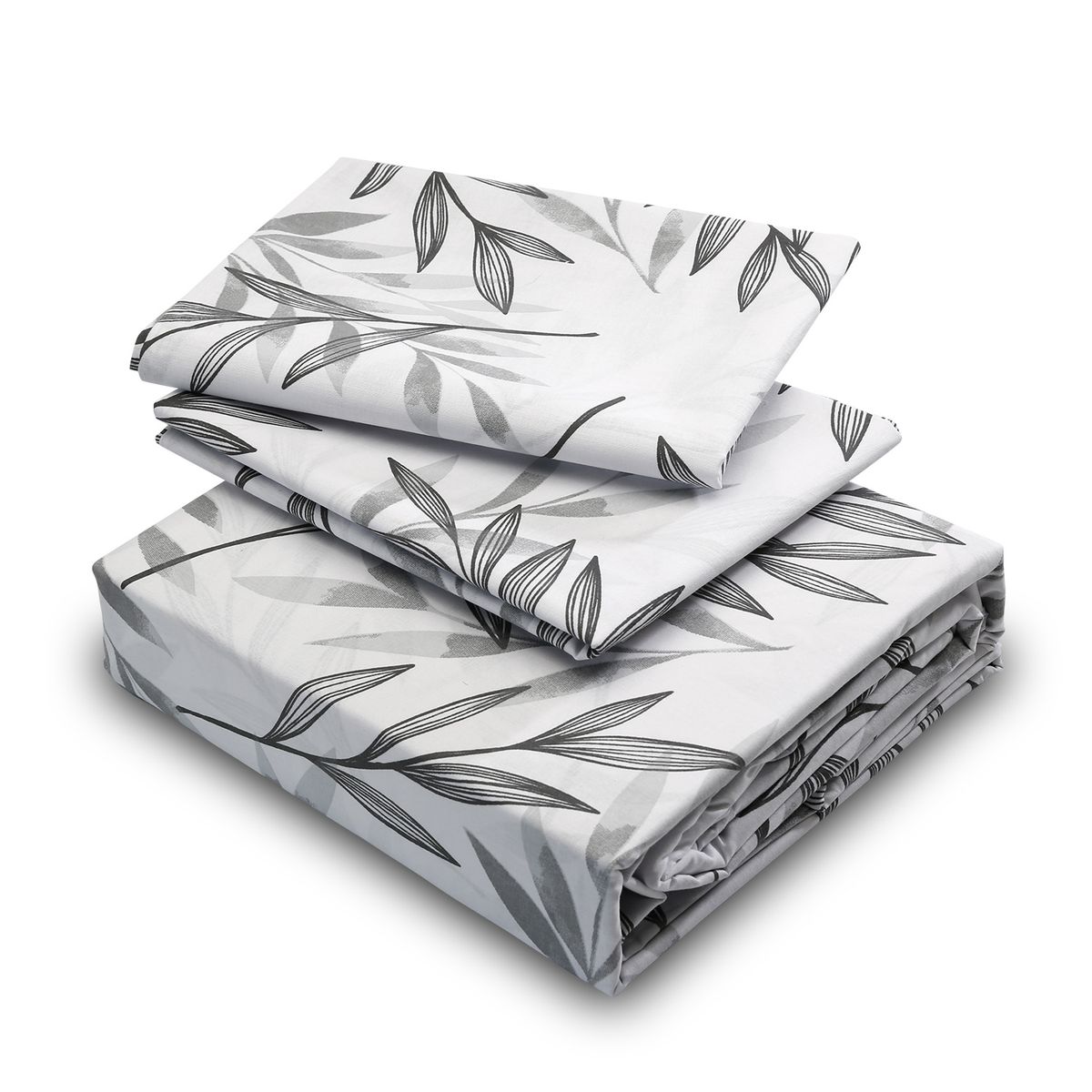 MALLORCA - Juego de Sabanas 144 Hilos 2 Plazas Ambrosia Grey