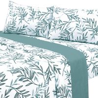 Juego de Sabanas 144 Hilos 2 Plazas Ambrosia Indigo