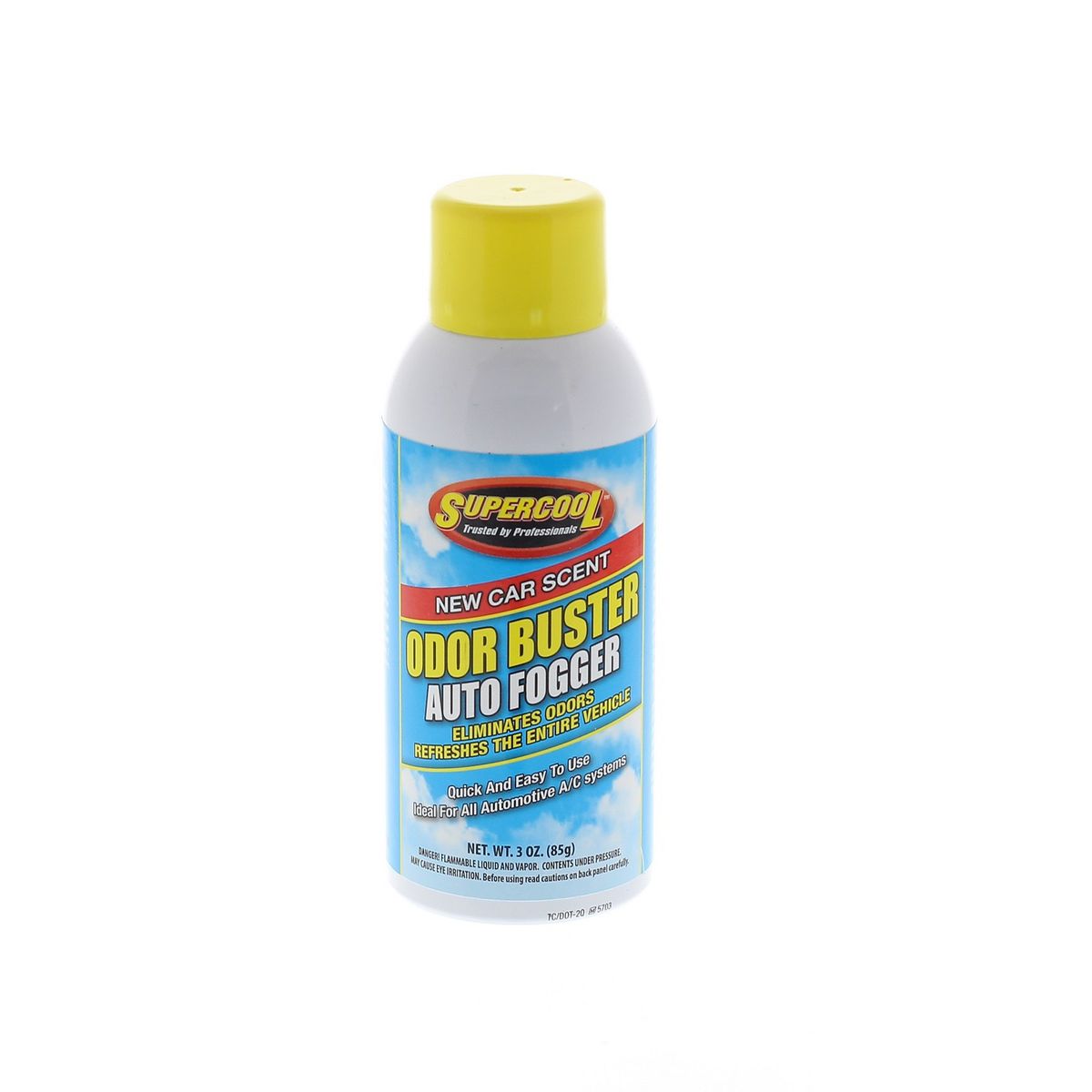 TSI SUPERCOOL - Eliminador de olor Odor Buster aroma New Car 3oz - Supercool